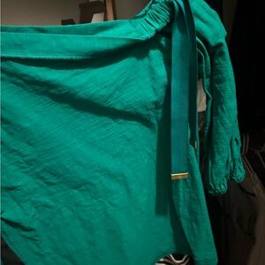 Lauren Ralph Lauren Vibrant Green Blouse